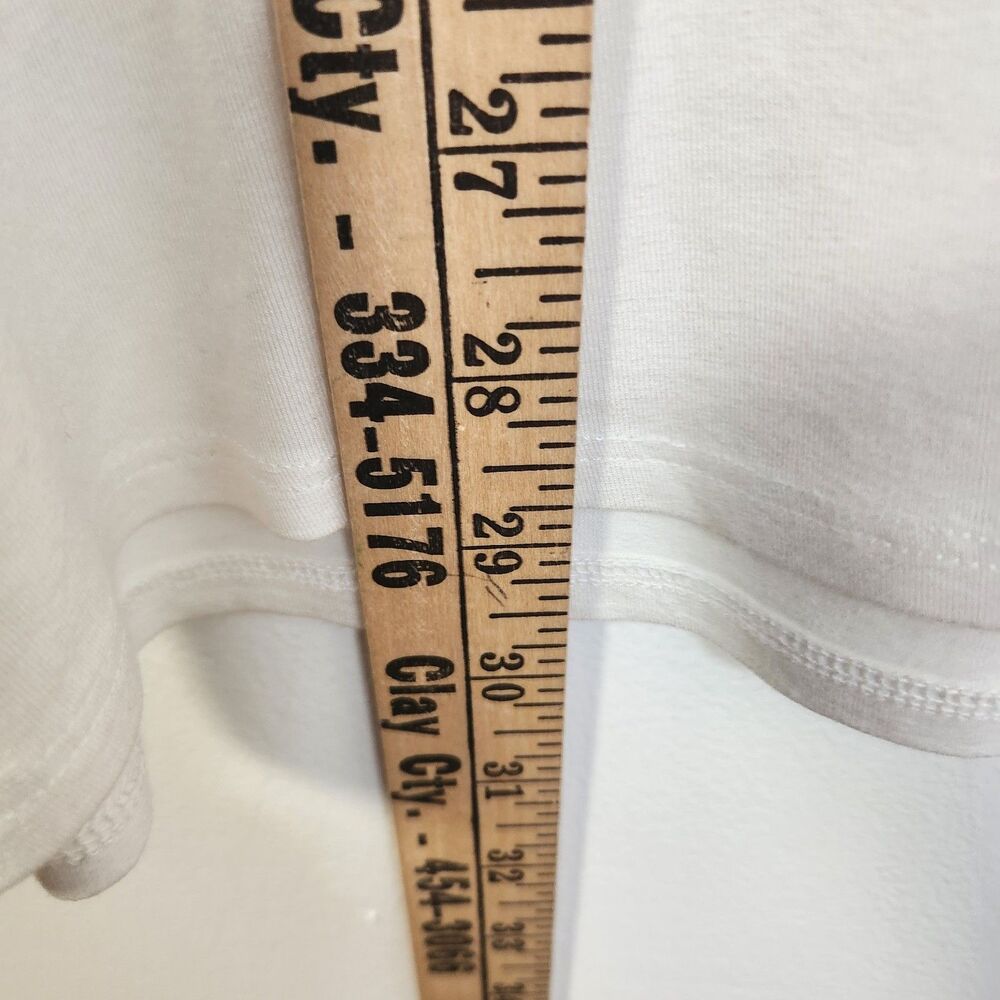 EILEEN FISHER White Loose Fit Tank Top LARGE (?) Size Tag Missing - Picture 4 of 8